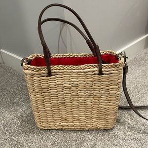 Wicker purse